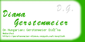 diana gerstenmeier business card